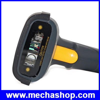 บาร์โค้ดสแกนเนอร์ เครื่องอ่านบาร์โค้ดไร้สาย HD Wireless Barcode Laser Scanner รับส่งข้อมูลได้ถึง300เมตร รูปที่ 6