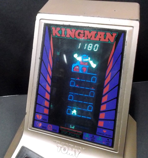เกมส์กด เกมส์กดเก่า TOMY เกมส์KINGMAN แท้ๆ สภาพสวย เล่นได้ 2,200- รูปที่ 3