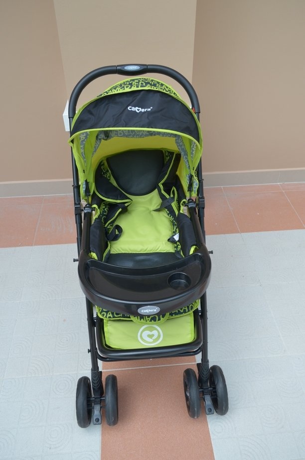 ขายรถเข็นเด็ก Camera Baby Stroller C-ST 0481 Muzzo สีเขียว สภาพใหม่มากๆๆๆ รูปที่ 1