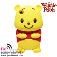 ขายถูก เคสซิลิโคน pooh หมีพูห์ 3มิติ ของ iPhone3 3s