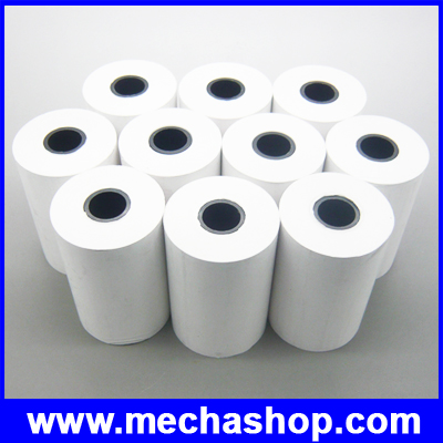 10 ม้วน กระดาษความร้อน กระดาษเครื่องพิมพ์ใบเสร็จ Thermal Papar กระดาษใบเสร็จ ขนาด2