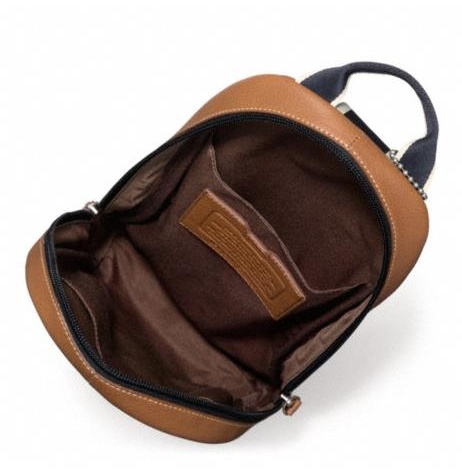 กระเป๋าผู้ชาย COACH  HERITAGE WEB LEATHER SLING F70811 รูปที่ 6