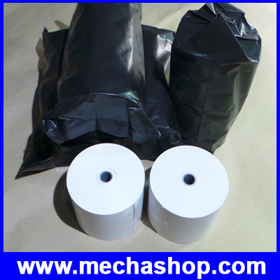 จำนวน50ม้วน กระดาษความร้อน กระดาษสลิป Oji Thermal Papar กระดาษใบเสร็จ ขนาด3