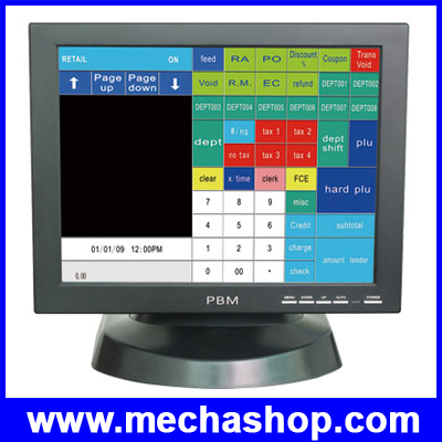  จอภาพสัมผัส หน้าจอทัชสกรีน POS (Monitor Touch Screen) Touch Screen Display POS 15