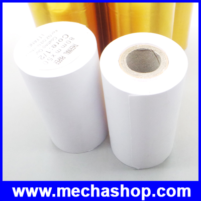  จำนวน100ม้วน กระดาษความร้อน กระดาษเครื่องพิมพ์ใบเสร็จ กระดาษ Thermal Papar กระดาษใบเสร็จ ขนาด3