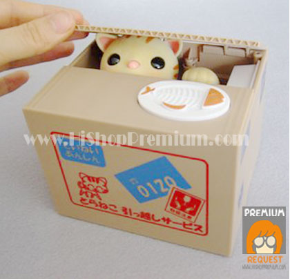 กระปุกออมสินแมวเหมียว,กระปุกออมสินแมว, Cat Piggy Bank  รูปที่ 5