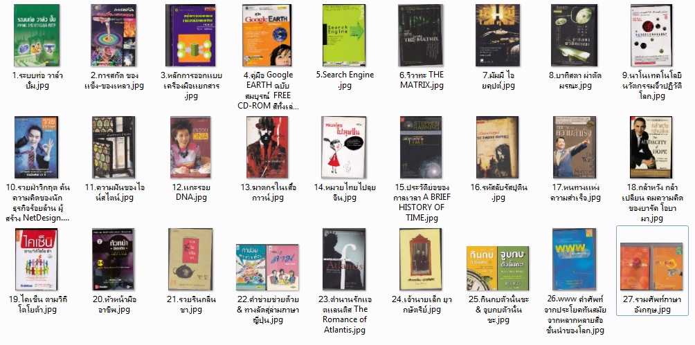 ขาย หนังสือ มือ2 สภาพใหม่มาก (เจ้าของเก็บรักษาอย่างดี) ในราคาถูกพิเศษสุด !! สำหรับคนรักหนังสือ รักการอ่านทุกคน !! รูปที่ 1