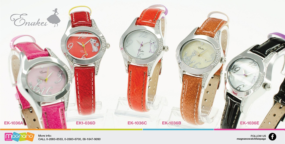 ขายนาฬิกาแฟชั่น นำเข้าจากเกาหลีแท้ แบรนด์ Luscious Girls, Lantz, OJ Lina, Claudia, Enakei รูปที่ 1