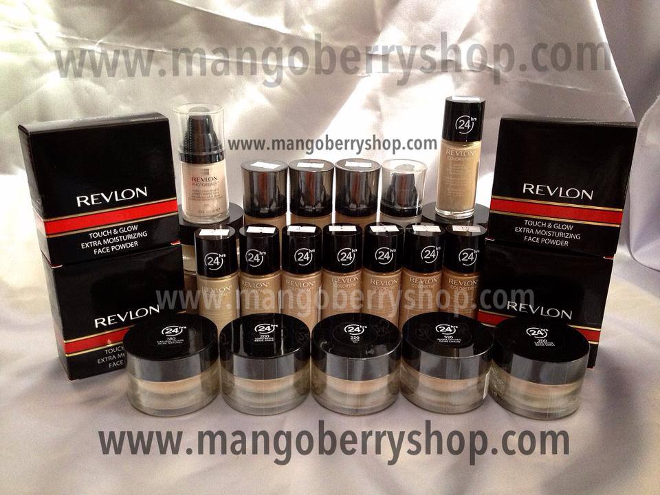 ขายเครื่องสำอาง Revlon ราคาถูกกว่าเคาเตอร์ รองพื้น 450 ไพรเมอร์ 450 แป้งฝุ่น 320 แป้งตลับแดง 360 บีบี 330 และอื่นๆ รูปที่ 1