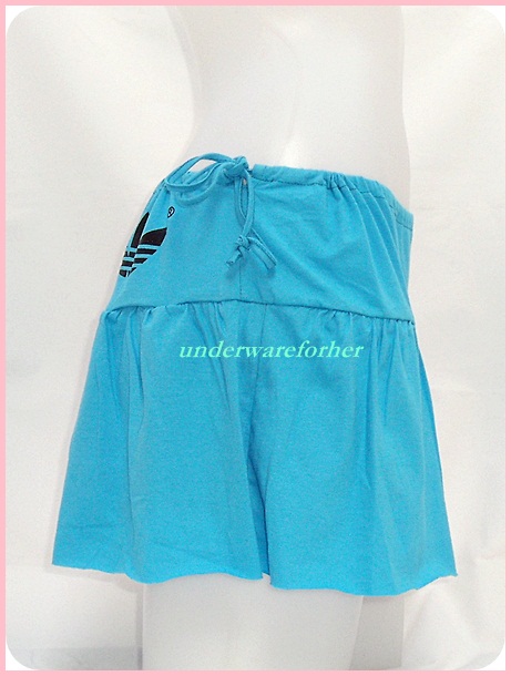 กางเกงกระโปรง ADIDAS สีฟ้า รูปที่ 3