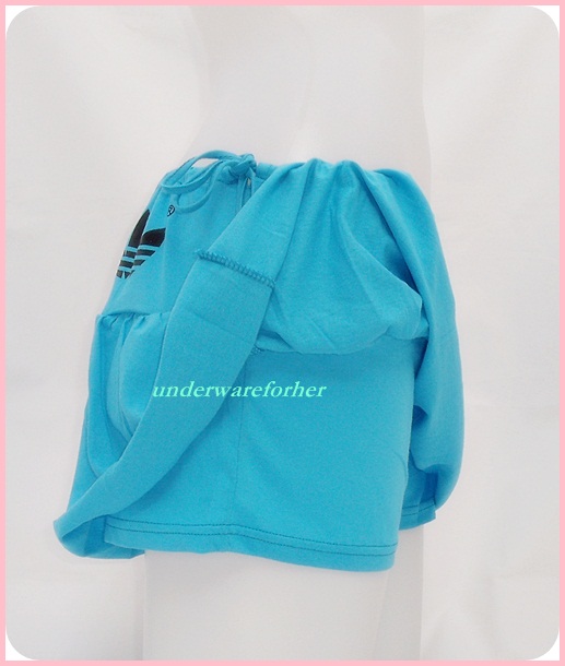กางเกงกระโปรง ADIDAS สีฟ้า รูปที่ 4