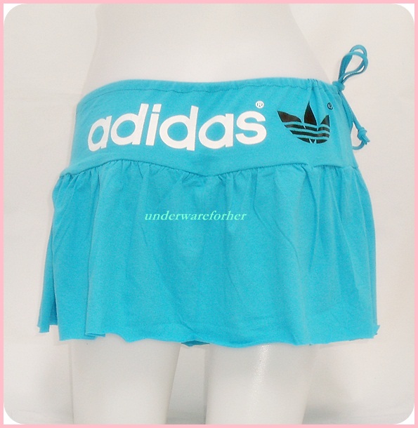 กางเกงกระโปรง ADIDAS สีฟ้า รูปที่ 2