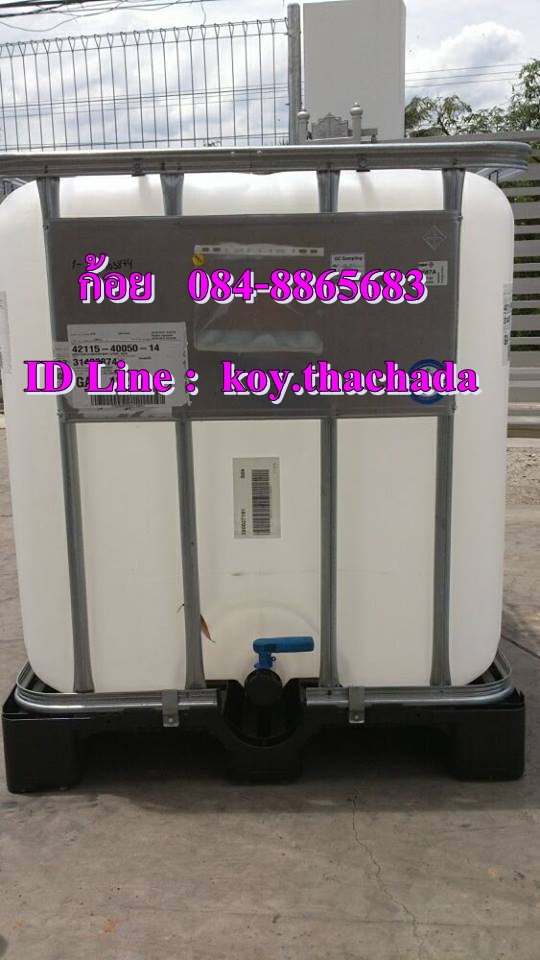 จำหน่ายถังพลาสติก ขนาด 200 ลิตร ถ้งเบ้าท์ IBC ขนาด 100 ลิตร เกรด A รูปที่ 4