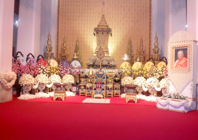 บริการจัดดอกไม้หน้าศพ โดยทีมงาน คุณไปรวิทย์ วัดตรีทศเทพ บริการทั่วไทย รูปที่ 3