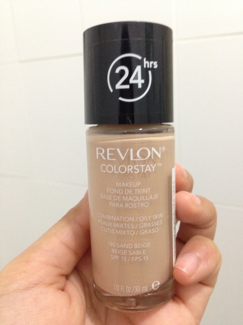 (ขายใช้ครั้งเดียว) revlon colorstay สี sand beige เบอร์3 รูปที่ 1