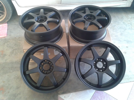 ขายแม็ก TE38 สีดำด้าน 17x7 4/100 Offset 45 รูปที่ 1