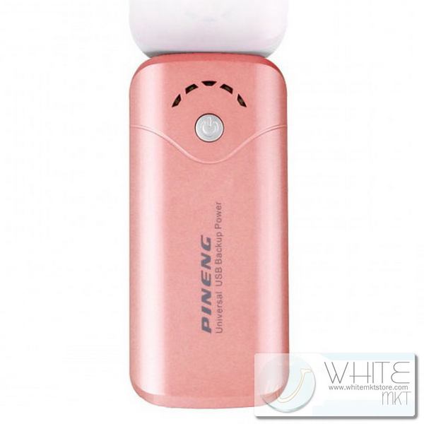 PINENG รุ่น PN-905 Series แบตสำรอง ความจุ 5,000 mAh สีชมพู รูปที่ 1