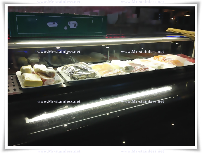 MR. stainless ขาย ตู้ซูชิ , ตู้โชว์ซูชิ , ตู้โชว์อาหารญี่ปุ่น , ตู้กระจกขายซูชิ รูปที่ 7