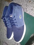 ขาย LACOSTE รุ่น AMPTHILL เบอร์ 43 สีน้ำเงิน กำมะหยี่