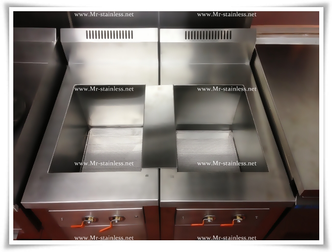 MR. stainless , เครื่องครัวสแตนเลส , เตาทอด 2 ช่อง  , เตาทอดไก่ , เตาทอดเฟรนฟราย รูปที่ 2