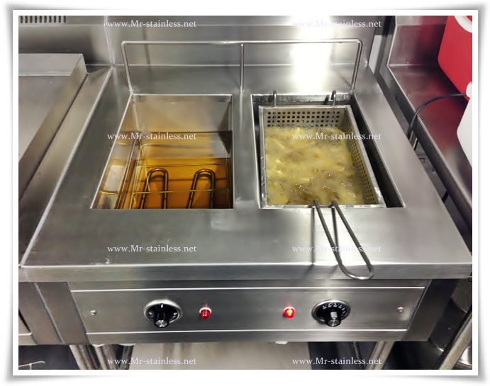MR. stainless , เครื่องครัวสแตนเลส , เตาทอด 2 ช่อง  , เตาทอดไก่ , เตาทอดเฟรนฟราย รูปที่ 5