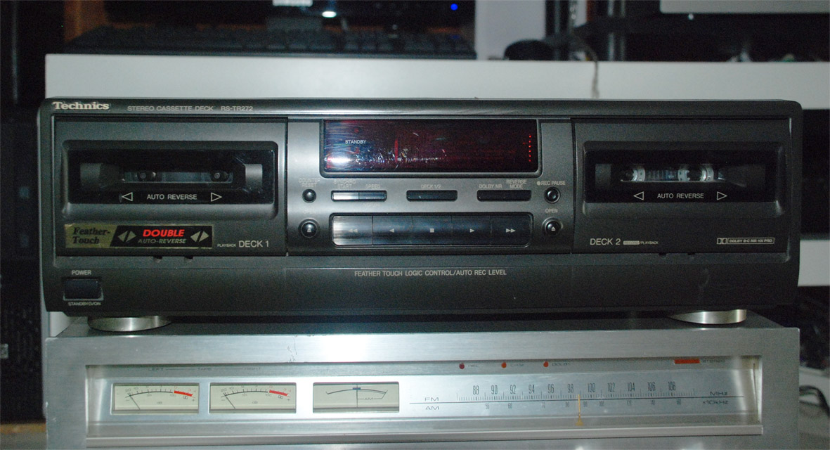 ขายเครื่องเล่นเทป technics stereo cassette deck rs-tr272 รูปที่ 1