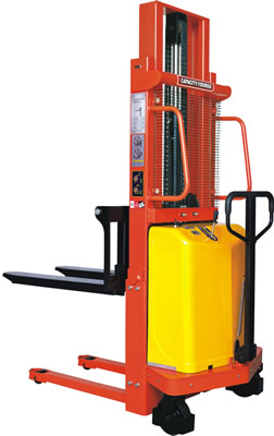 รถยกกึ่งไฟฟ้า (Semi Electric Stacker ) ราคาถูก  รูปที่ 1