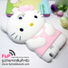 รูปย่อ เคสซิลิโคน3D Kitty แมวเหมียว ซัมซุงกาแล็คซี่ โน้ต2 รูปที่4