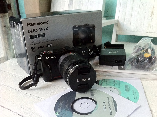 ขาย Panasonic GF2 (สีดำ) + Len (Kit) 14-42 อุปกรณ์ครบยกกล่อง รูปที่ 1