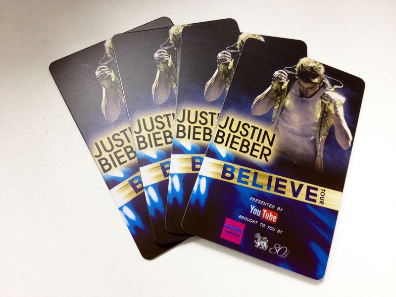 ขายบัตรคอนเสิร์ต JUSTIN BIEBER BELIEVE TOUR 2013 ด่วน!!! รูปที่ 1