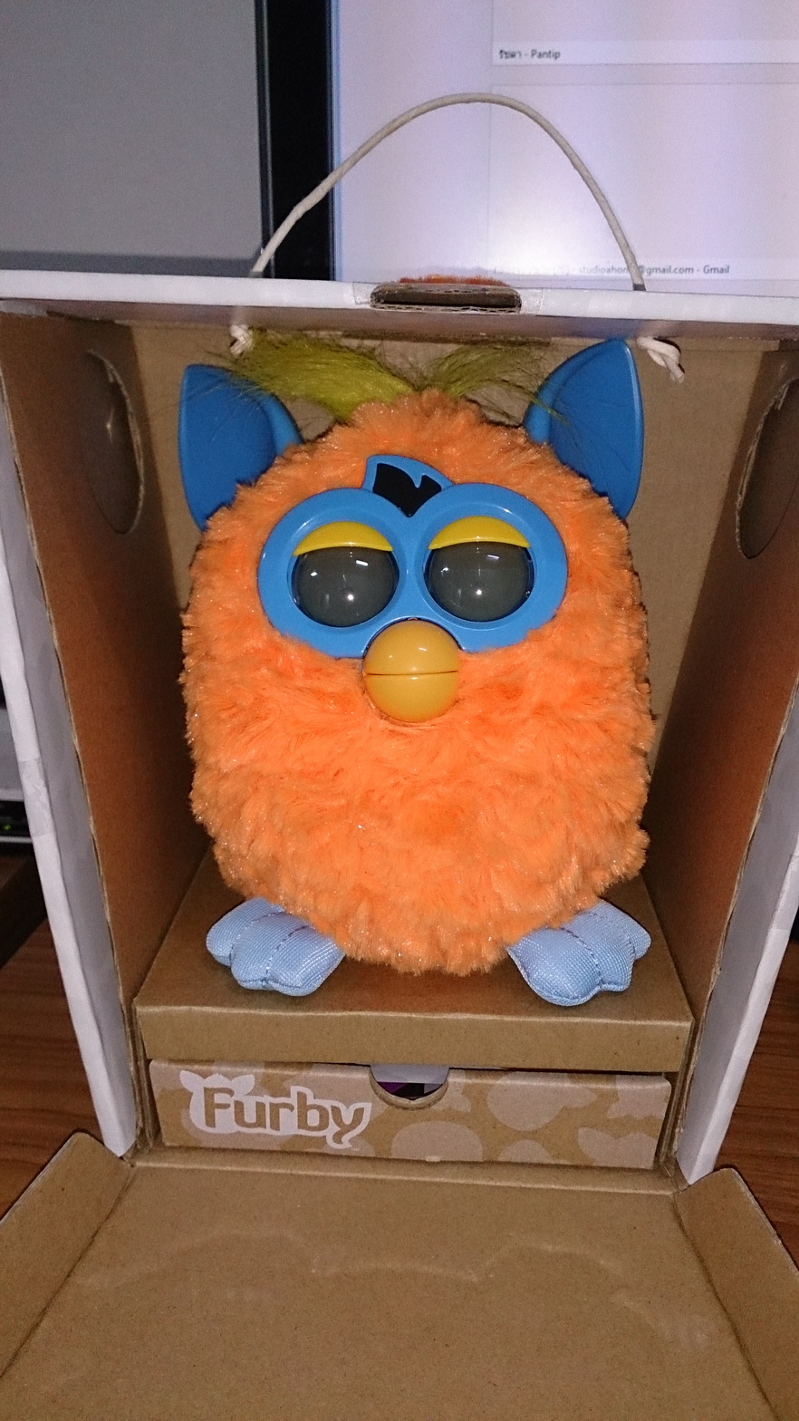 ตุ๊กตา Furby  ส้ม-ฟ้า รูปที่ 1