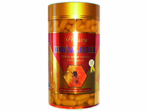 Ausway Royal Jelly 1500 mg 100% Natural 365 Softgels นมผึ้งคุณภาพจาก Australia รูปที่ 1
