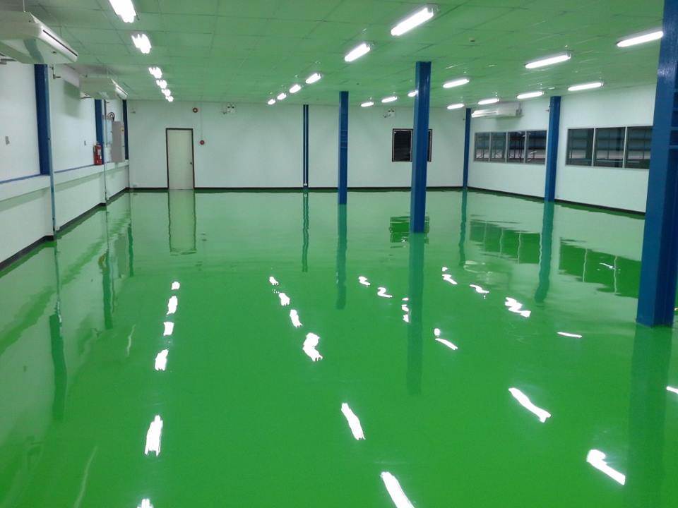 รับแหมาบริการรับติดตั้ง ซ่อมแซม ระบบพื้นโรงงานด้วยระบบพื้น Epoxy พื้น Pu ในราคากันเอง รูปที่ 1