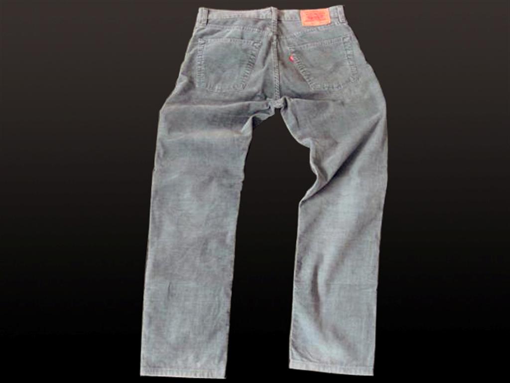 Levi's ลูกฟูกกระดุมเงินยุโรป มือสองของแท้ Made in Tunisia รูปที่ 3
