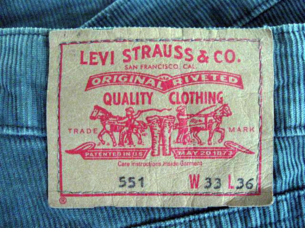 Levi's ลูกฟูกกระดุมเงินยุโรป มือสองของแท้ Made in Tunisia รูปที่ 7