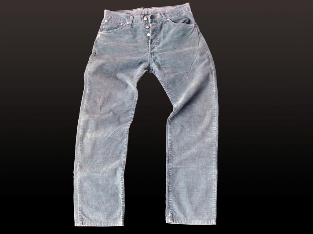 Levi's ลูกฟูกกระดุมเงินยุโรป มือสองของแท้ Made in Tunisia รูปที่ 2