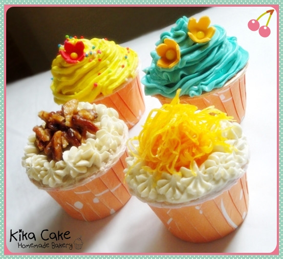 Kika Cake Bakery (ชลบุรี)  รับสั่งทำเค้ก คัพเค้ก เบเกอรี่ ขายส่ง – ปลีก ราคาเริ่มต้นเพียงชิ้นละ 10 บาทเท่านั้น !! รูปที่ 1