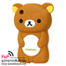 รูปย่อ ขาย เคสซิลิโคน หมีรีลัคคุมะ Rilakkuma 3D for iPhone 4 4S รูปที่3