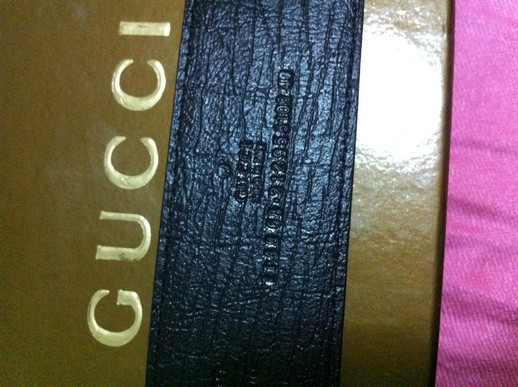 เข็มขัดหนัง Gucci เข็มขัดหนัง Taiga LV รูปที่ 6