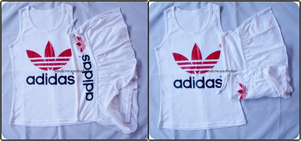 ชุดเสื้อ กระโปรง ADIDAS  รูปที่ 1