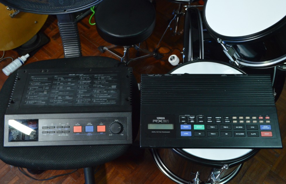 ขาย กลองไฟฟ้า YAMAHA RX21 Digital Rhythm Programmable ริทึ่มบอกซ์กลองไฟฟ้า ซาวด์กลองวินเทจยุค80 และ YAMAHA QX21 Digital Sequenece Recorder 3500 (MADE IN JAPAN) รูปที่ 3
