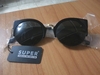 รูปย่อ แว่น "Super" Lucia Francis Black & Gold รุ่นที่ดาราใส่กันเยอะมากๆๆๆๆ (ของใหม่&แท้ 100%) รูปที่3