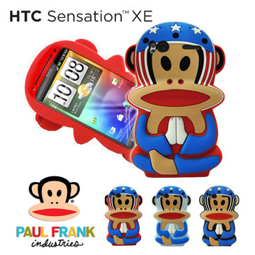 ขายถูก เคสซิลิโคน พอลแฟร้งค์ ลิงปากกว้าง 3D สำหรับ HTC รูปที่ 1