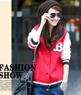 เสื้อกันหนาว Jacketมีฮู้ดแฟชั่นเกาหลี - พรีออเดอร์BI326