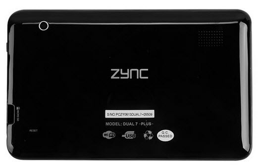 ขาย ZYNC Dual Core 7″  Tablet android สเป็คแรงจัด จอแจ่ม ราคาพิเศษแค่ 1,999 บาท รูปที่ 3
