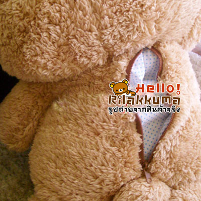 ถูกมาก ตุ๊กตาหมีรีแลคคุมะ มีซิปหลัง น่าสะสม Bear Toy Doll รูปที่ 4