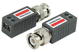 วีดีโอ บาลัน CAT5 Camera CCTV BNC Video Balun Transceiver Cable Coax Straight @ 100 บาท/คู่ รูปที่ 2