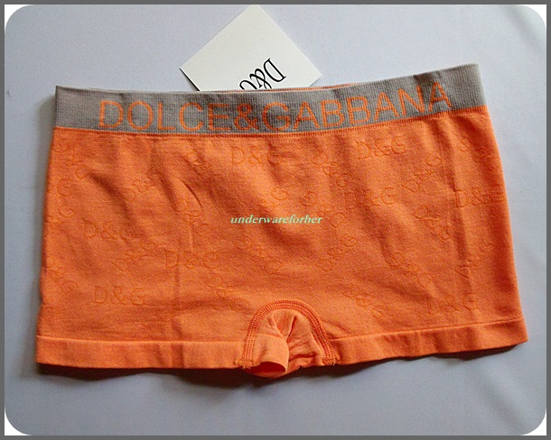 ชุดชั้นในผู้หญิง  DOLICE&GABBANA  ( D&G ) สีส้ม รูปที่ 2