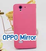 M304 เคสไดอารี่ OPPO Find Mirror R819 รูปที่ 1