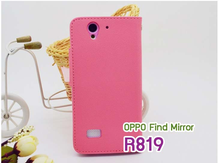 M304 เคสไดอารี่ OPPO Find Mirror R819 รูปที่ 5